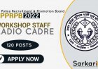 UP Police Recruitment & Promotion Board Recruitment 2022 Workshop Staff Online Application Form