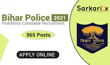 Bihar Police Prohibition Constable Online Form 2021